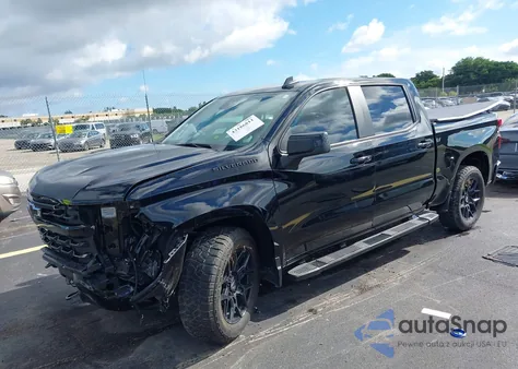 2024 Chevrolet Silverado 1500 2Wd Short Bed Rst из США, поврежденный, VIN 1GCPADEKXRZ188306
